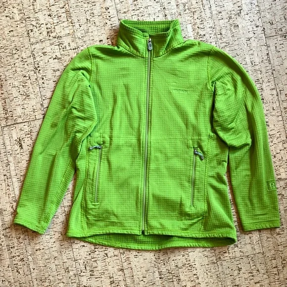 Patagonia Bright Green Women's Fleece Jacket - Picture 1 of 11